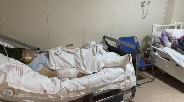 Üsküdar'da pitbull dehşeti, 4 kez ameliyat edildi, bacağını kaybetme riski var -3