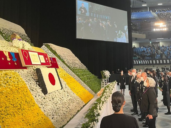Çavuşoğlu, Japonya’nın eski Başbakanı Şinzo Abe’nin cenaze törenine katıldı -2