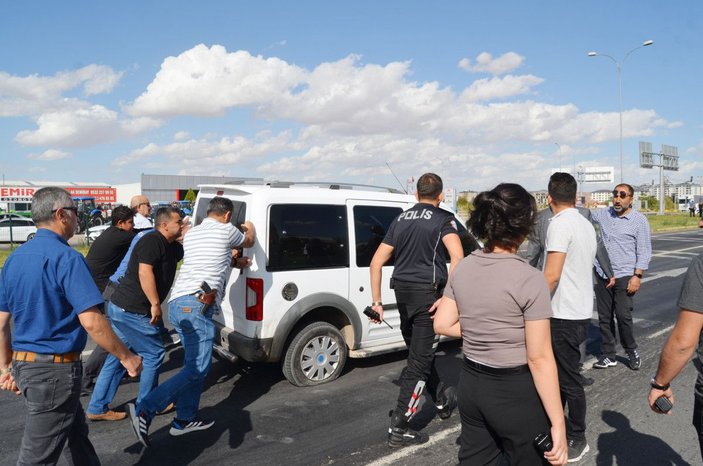 Aksaray'da polisten kaçan uyuşturucu şüphelileri: Kaçmadık, hastaneye gidiyorduk