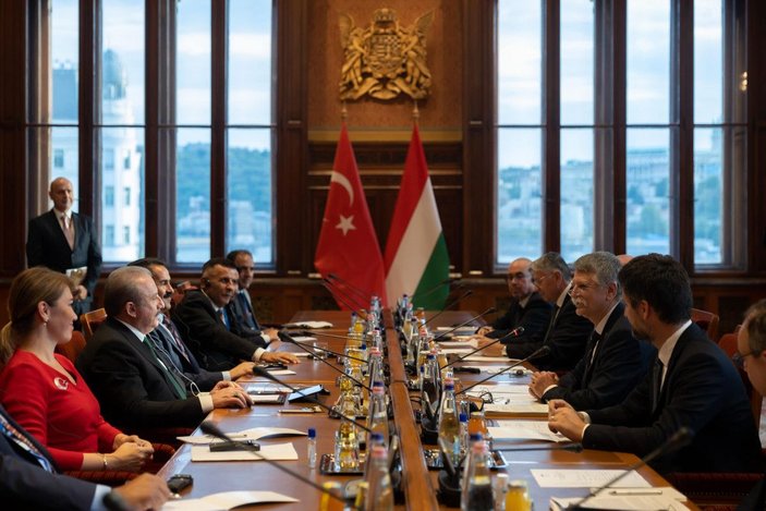 Şentop, Macaristan Meclis Başkanı Köver ile görüştü -5