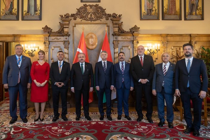 Şentop, Macaristan Meclis Başkanı Köver ile görüştü -4
