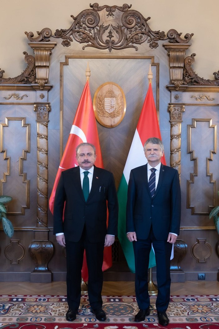 Şentop, Macaristan Meclis Başkanı Köver ile görüştü -2