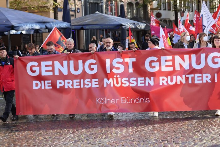 Almanya’da hayat pahalılığı protestosu -7