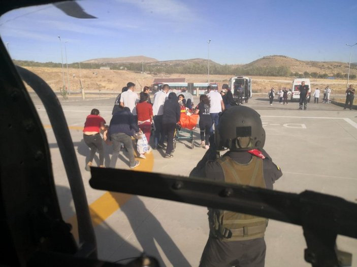Askeri helikopter 9 yaşındaki astım hastası Ali için havalandı -3