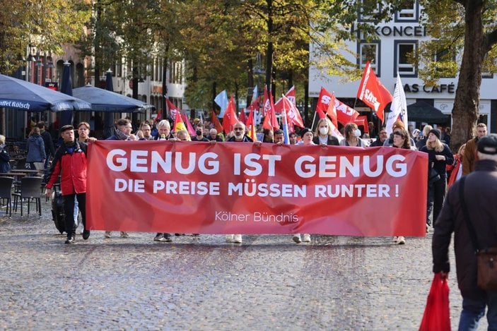 Almanya’da hayat pahalılığı protestosu -2