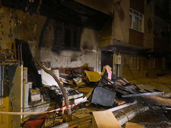 Bağcılar'da tartıştığı kişinin evini yaktı