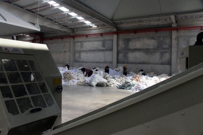 Kadın girişimci, tekstil atıklarını geri dönüştürerek ihracat yapıyor -10