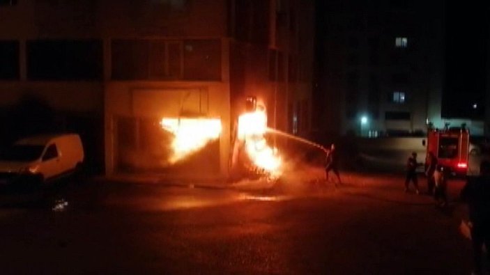 Kahramanmaraş'ta iş yeri yangını -3