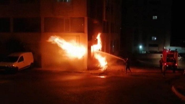 Kahramanmaraş'ta iş yeri yangını -2