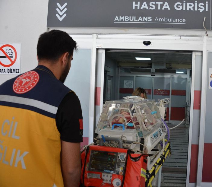 Doktor, 7 aylık doğan bebekle sevk edildiği kente gitti -8