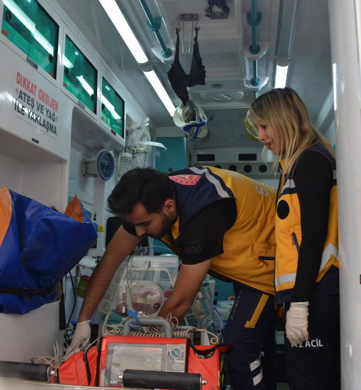 Doktor, 7 aylık doğan bebekle sevk edildiği kente gitti -10