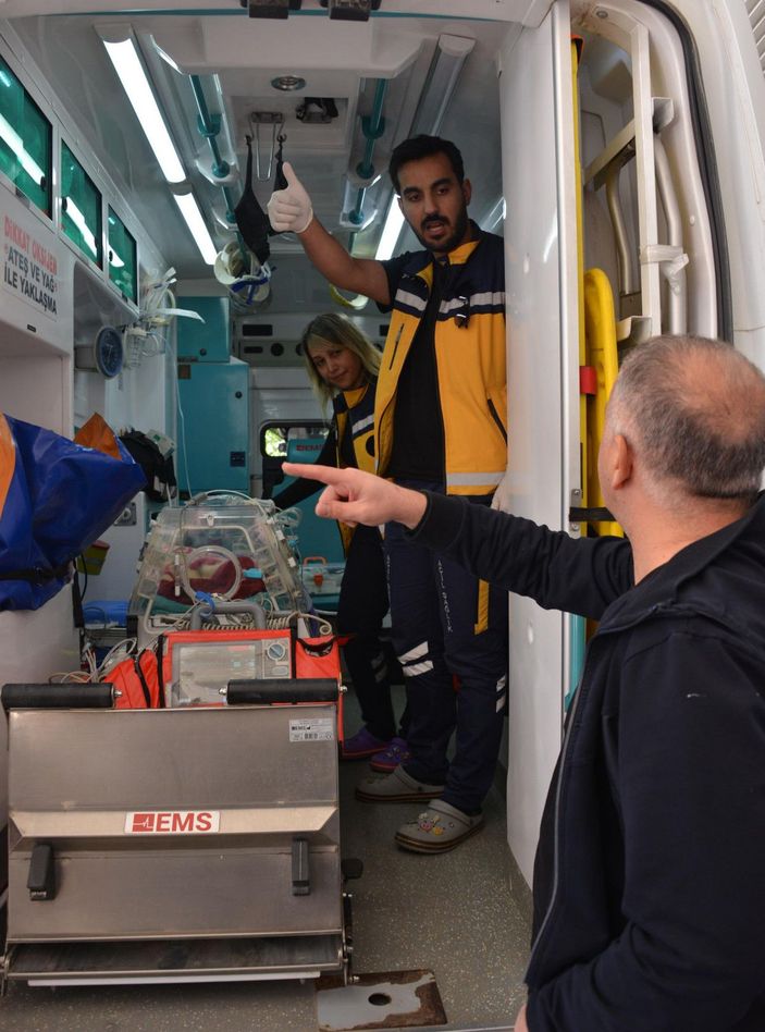 Doktor, 7 aylık doğan bebekle sevk edildiği kente gitti -2