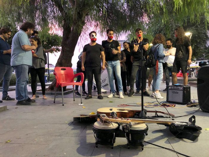 Hataylı müzisyenler meslektaşlarına yapılan saldırıları protesto etti -2