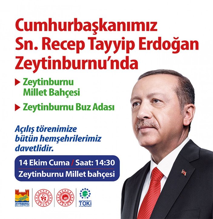 Cumhurbaşkanı Erdoğan, Zeytinburnu'nda millet bahçesi ve buz pisti açılışı yapacak -2