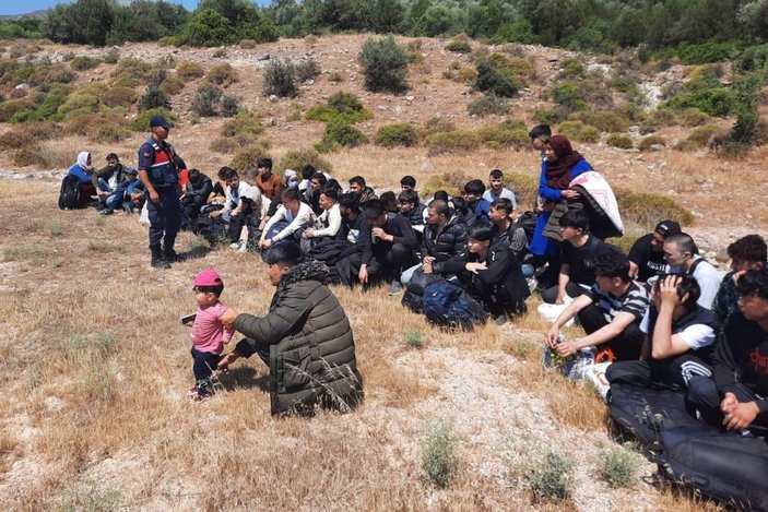 İzmir’de 475 düzensiz göçmen yakalandı -3