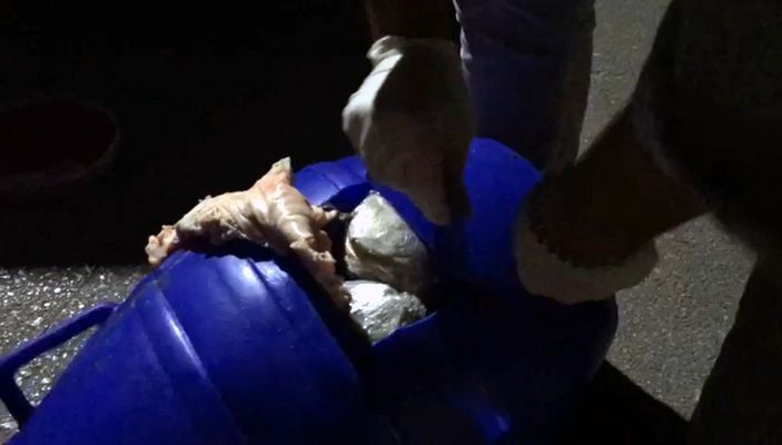 Şırdan bidonlarına gizlediği 39 kilo uyuşturucuyla yakalanan sanığa 11,5 yıl hapis -3