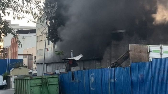 d Pendik’te krom kaplama atölyesinde yangın -5