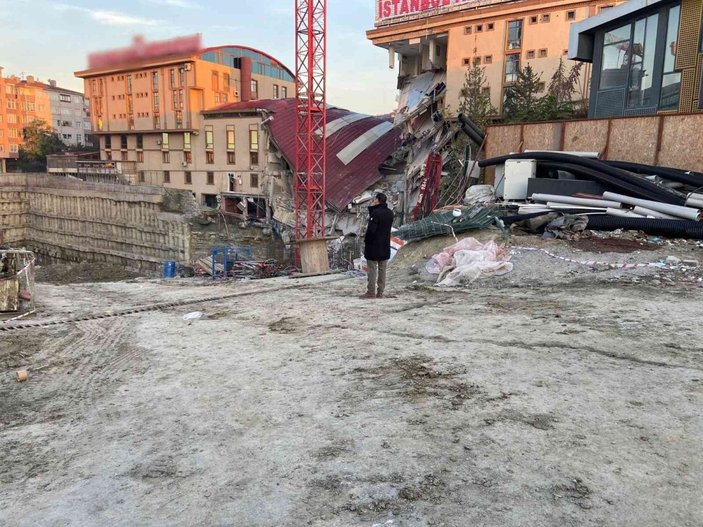İstanbul'da duvarında çatlaklar oluşan üniversite boşaltıldı