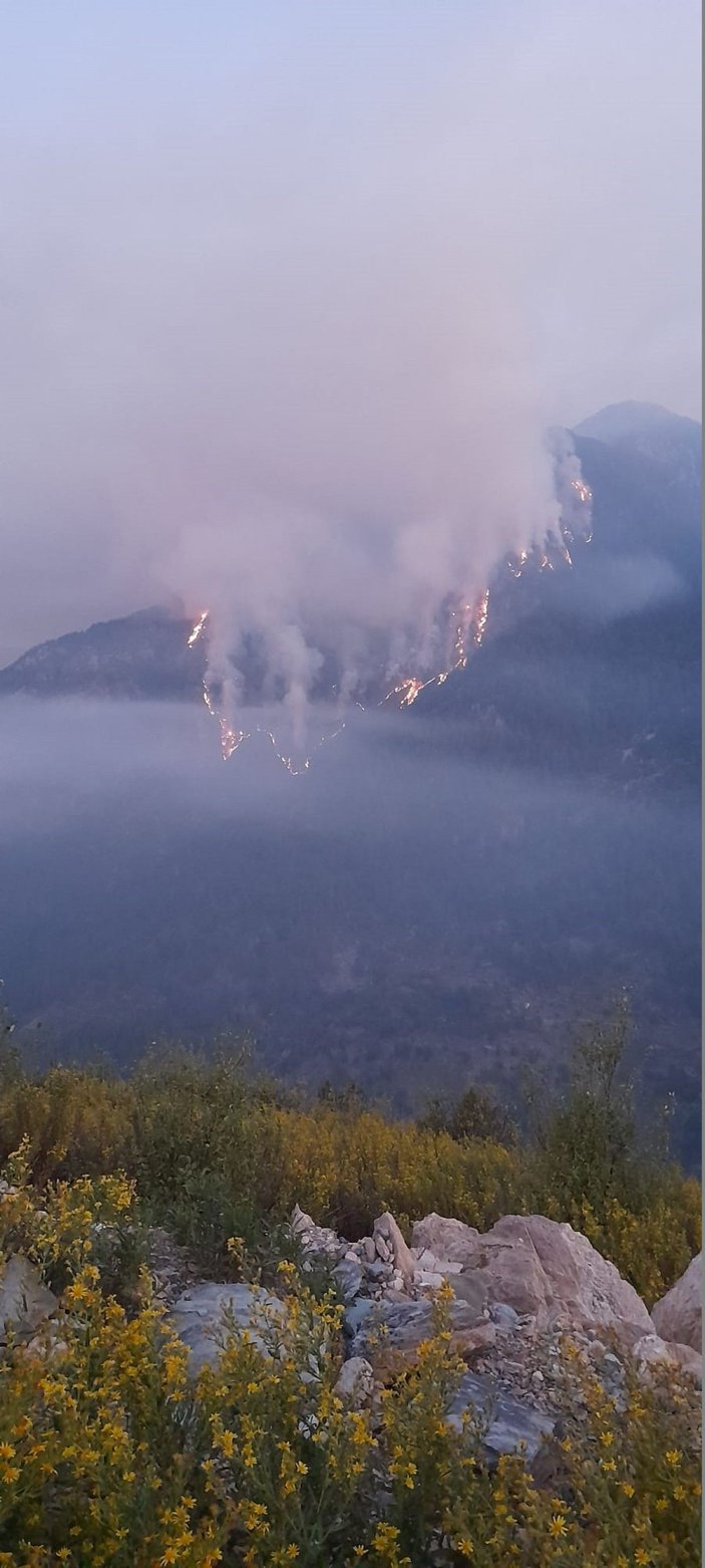 Osmaniye'deki orman yangınında 3'üncü gün -2