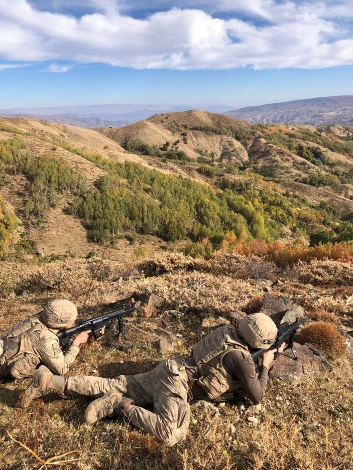 İçişleri: Muş'ta 'Eren Abluka Sonbahar Kış-5 Operasyonu' başlatıldı -4