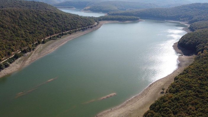 Trakya'da, İstanbul'un suyunu karşılayan barajlarda doluluk oranı düştü -4