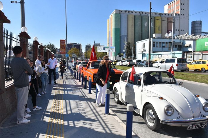 Klasik otomobillerle 29 Ekim korteji -10