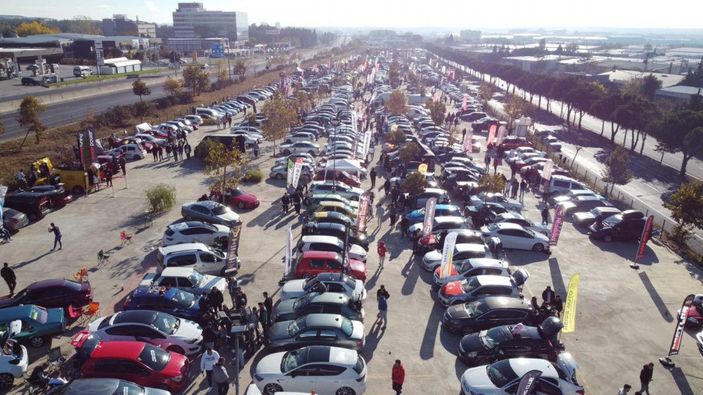 d 25'i kadın 1800 modifiyeli araç tutkunu, Çorlu'da bir araya geldi -2