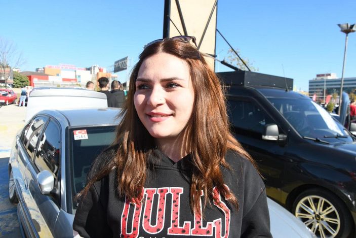 25'i kadın 1800 modifiyeli araç tutkunu, Çorlu'da bir araya geldi  -6