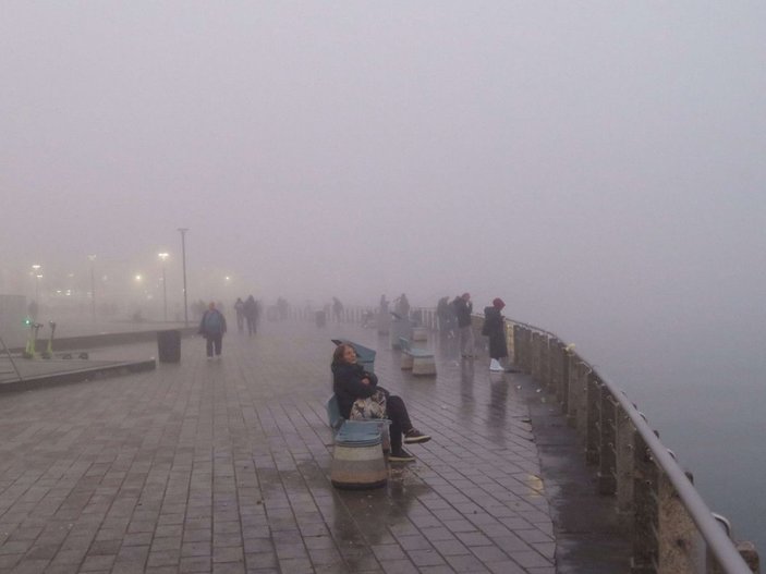İstanbul’da sis etkili oldu; bazı vapur seferleri iptal edildi -7