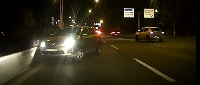 Trafikte makas atıp, kaza yapan sürücüye ceza -2