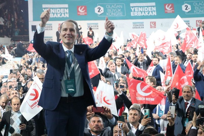 Fatih Erbakan, tekrar Yeniden Refah Partisi Genel Başkanı seçildi -1