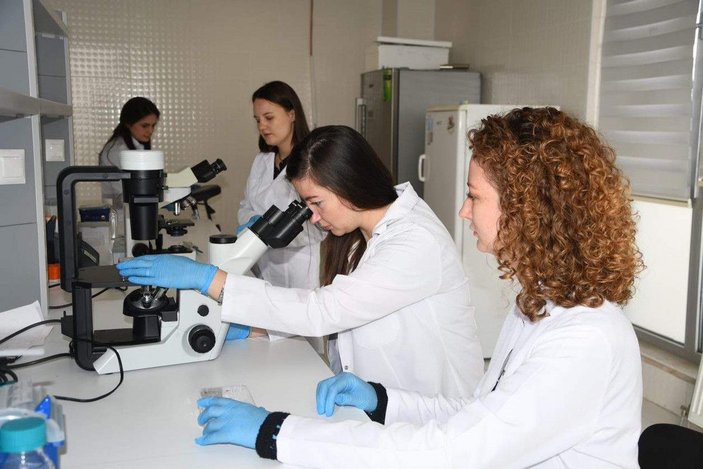 NKÜ'deki kanser aşısı çalışmalarında deney hayvanlarına geçiliyor -7