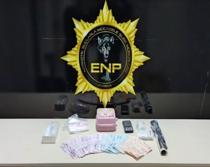 Edirne'de uyuşturucu operasyonunda 3 tutuklama -1