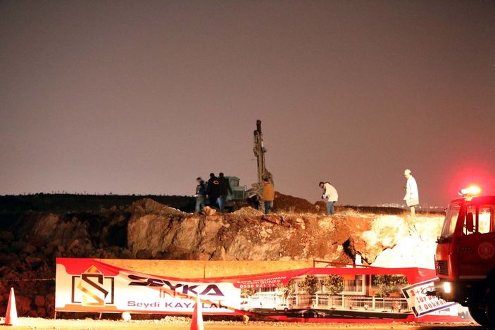 Gaziantep'te inşaat kazı alanında patlama: 2 yaralı -4