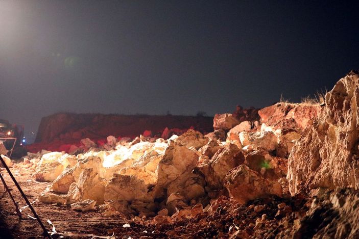 Gaziantep'te inşaat kazı alanında patlama: 2 yaralı -6