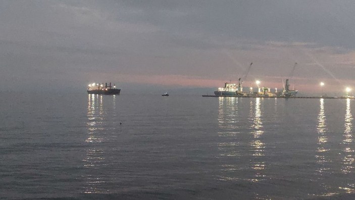 Yunanistan'dan hareket eden Liberya bandıralı yük gemisi, Tekirdağ'da karaya oturdu -4