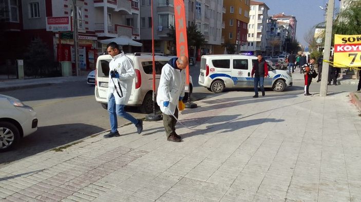 Çorum'da sokakta silahlı kavga: 2 yaralı -1