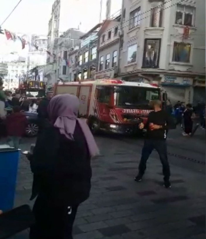 FOTOĞRAFLAR//İstiklal Caddesi'nde patlama -5