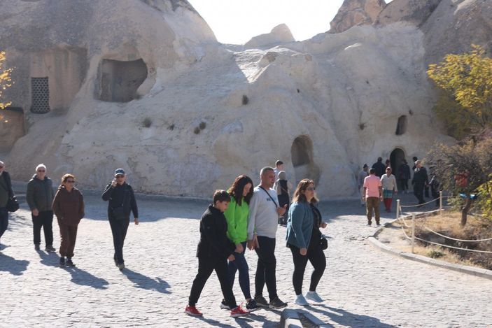 Kapadokya'da 'ara tatil' yoğunluğu -2