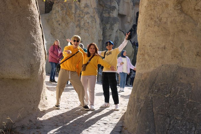 Kapadokya'da 'ara tatil' yoğunluğu -5