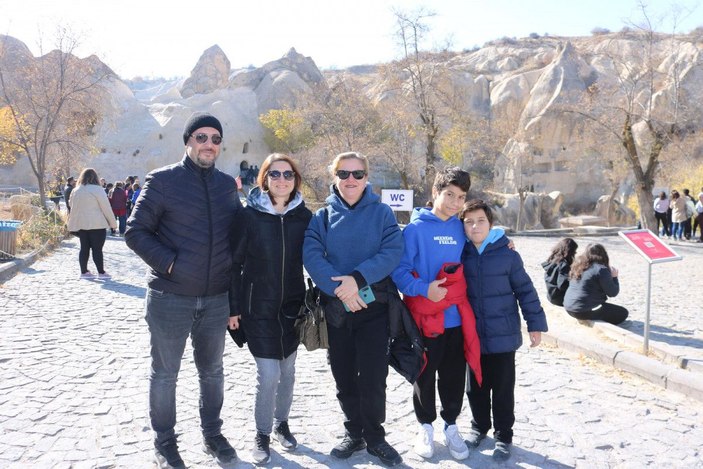 Kapadokya'da 'ara tatil' yoğunluğu -1