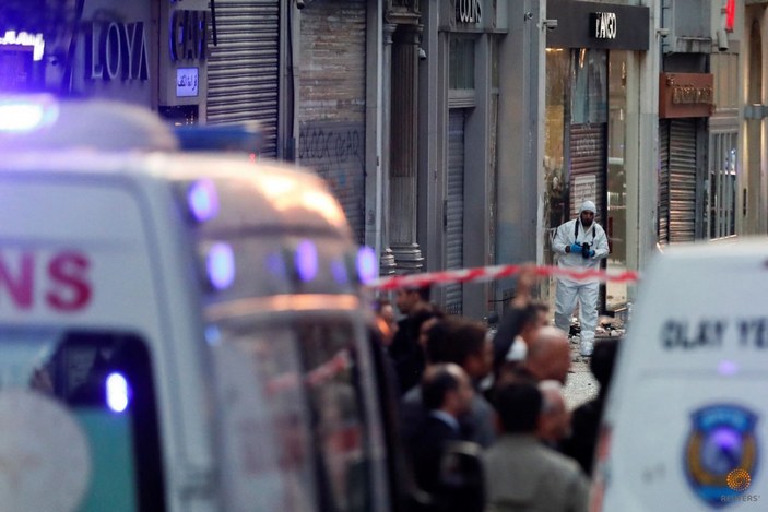 Explosion in central Istanbul's Taksim area -3