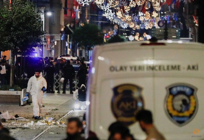 Explosion in central Istanbul's Taksim area -9