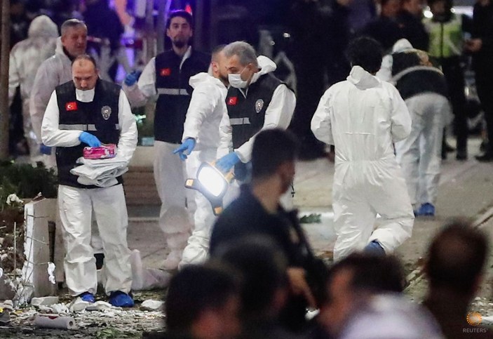 Explosion in central Istanbul's Taksim area -8