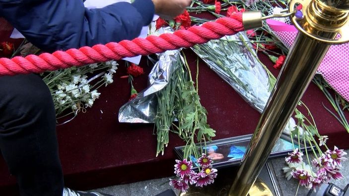 İstiklal Caddesi'nde en acı an; Eşi ve kızını kaybettiği noktaya geldi -6