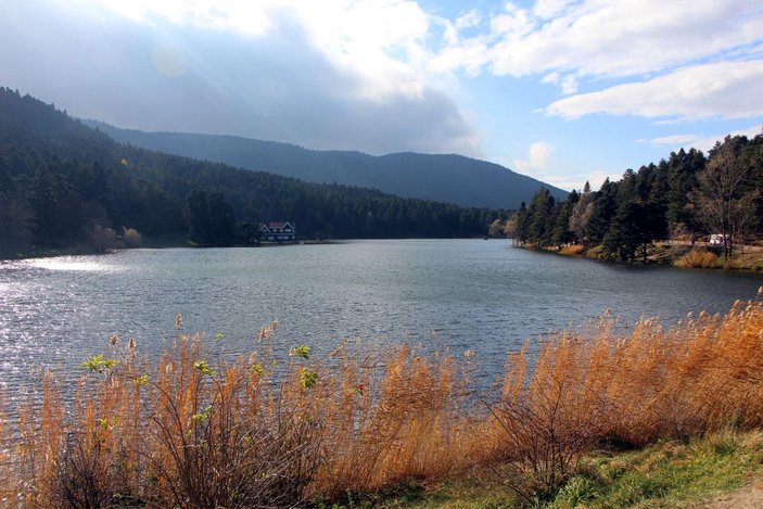 Gölcük Tabiat Parkı'nda ara tatil yoğunluğu -5