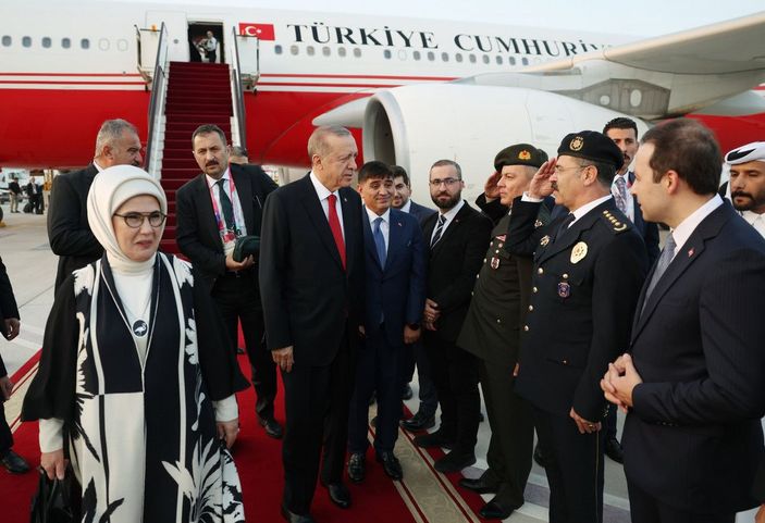 Cumhurbaşkanı Erdoğan, Doha’da -3