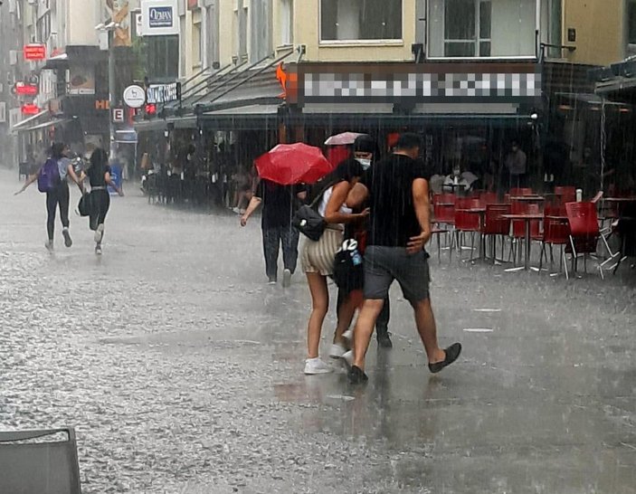 İzmir için kuvvetli sağanak yağmur uyarısı -1