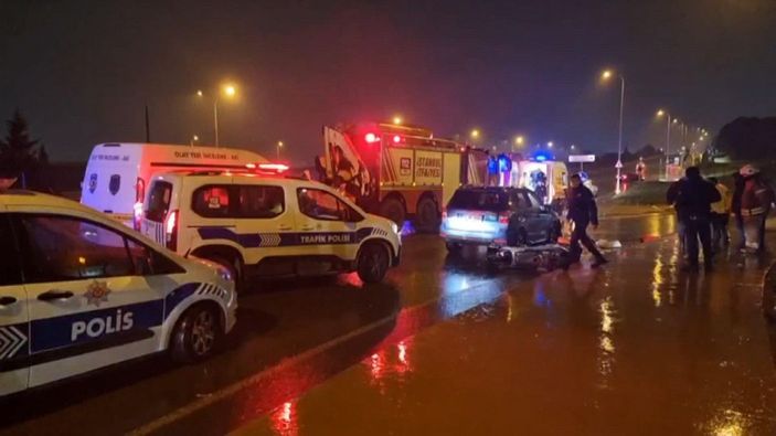Tuzla'da motosiklet ile otomobil çarpıştı: 1 ölü 