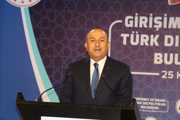Bakan Çavuşoğlu: Teröristleri bu bölgelerden temizlememiz lazım -1
